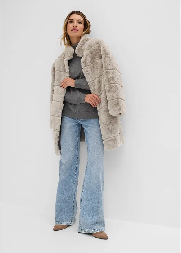 Cappotto in pelliccia ecologica, bonprix
