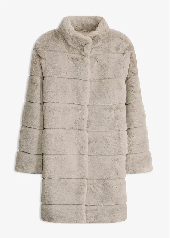 Cappotto in pelliccia ecologica, bonprix