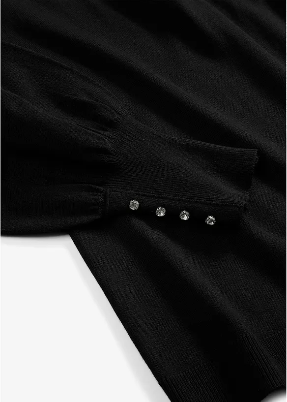 Maglione in filato fine misto viscosa, bonprix