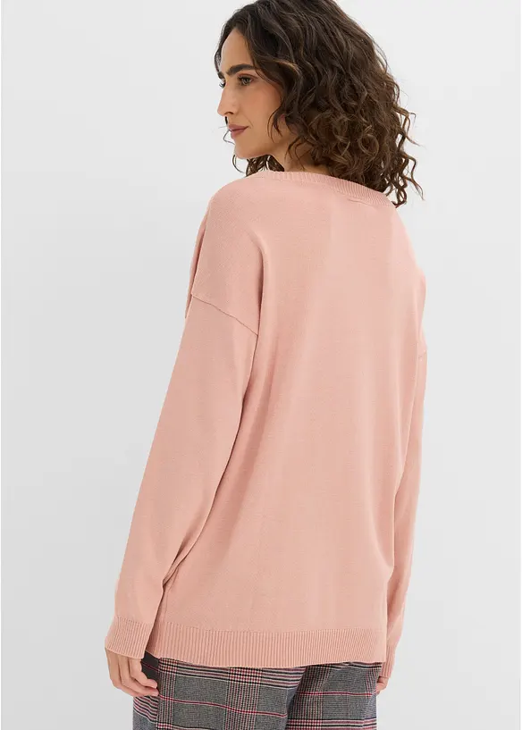 Maglione oversize in misto viscosa, bonprix