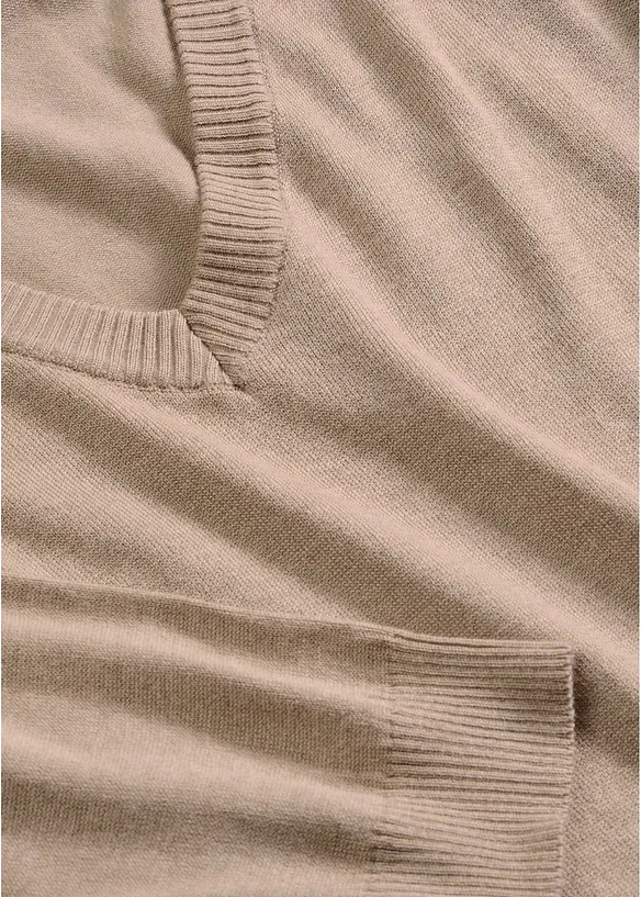 Maglione oversize in misto viscosa, bonprix