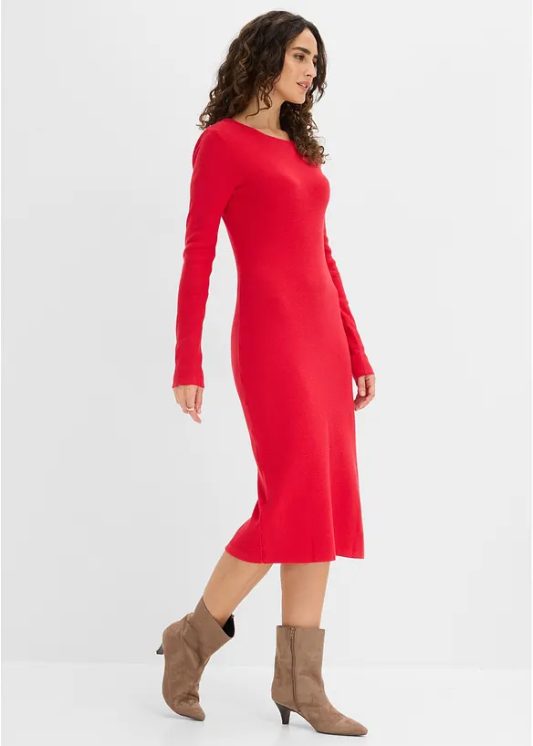 Abito in maglia di misto viscosa, bonprix