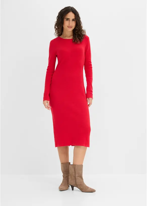 Abito in maglia di misto viscosa, bonprix
