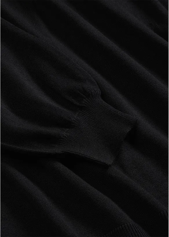 Maglione a collo alto in misto viscosa, bonprix