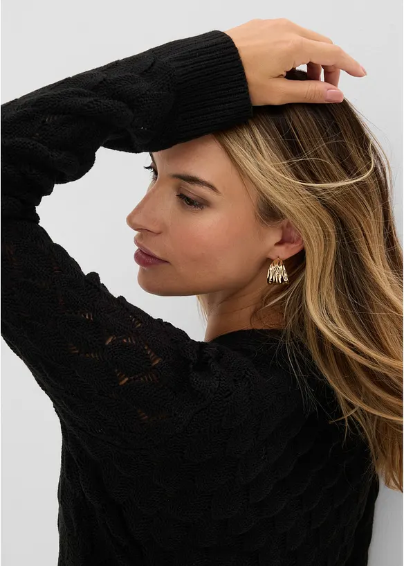 Cardigan traforato, bonprix