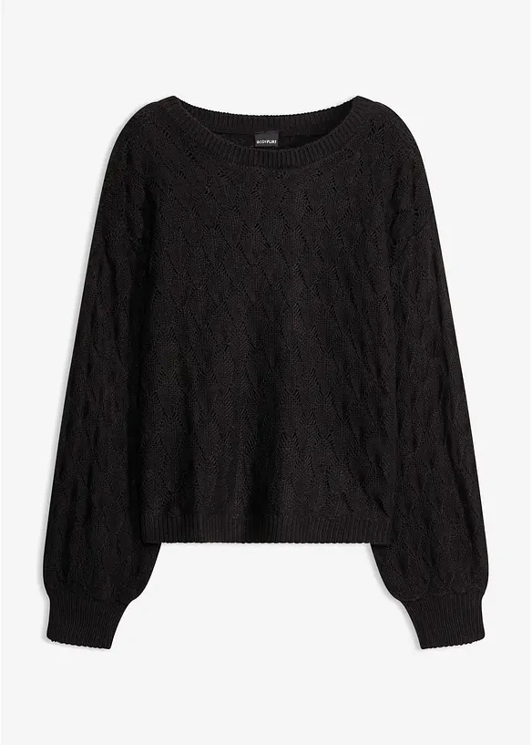 Maglione traforato, bonprix