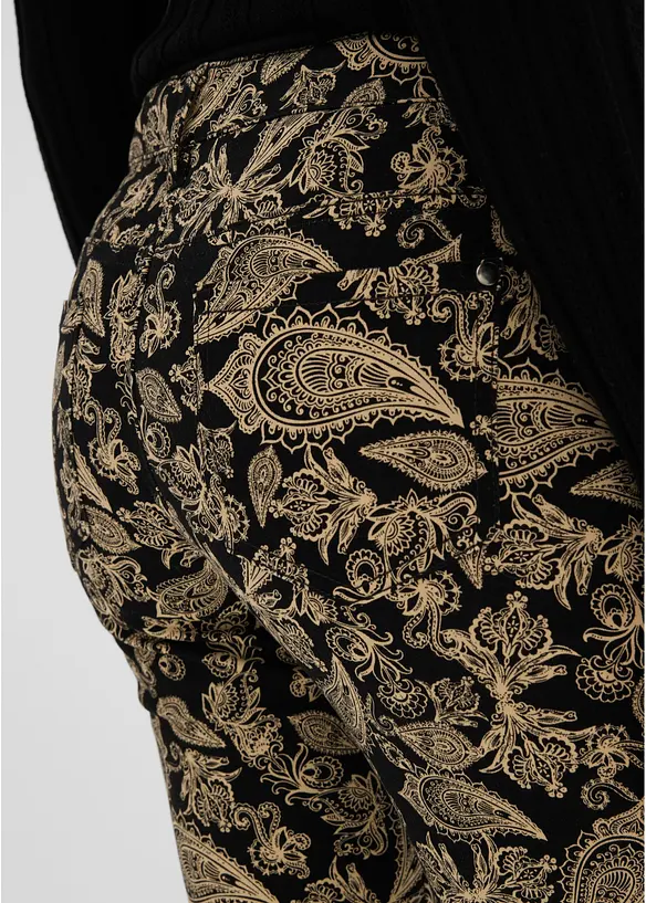 Pantaloni elasticizzati fantasia, bonprix