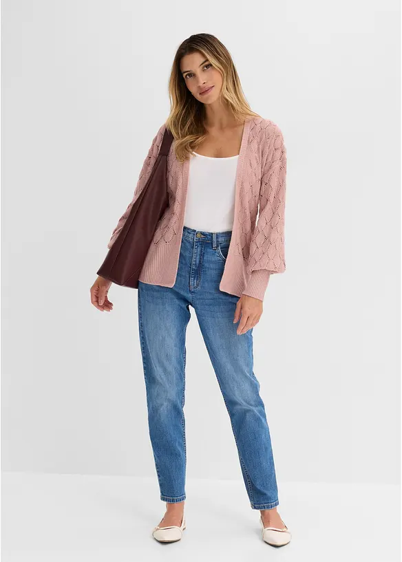 Cardigan traforato, bonprix