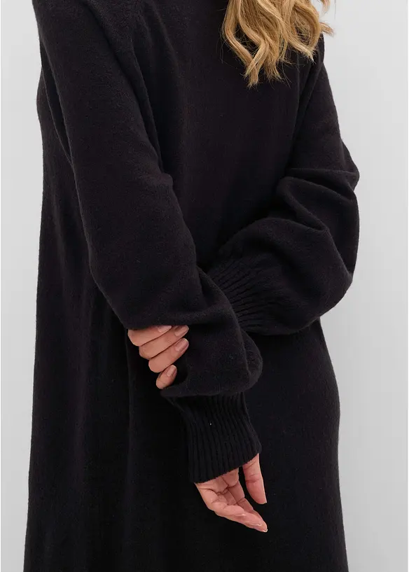 Abito midi oversize in maglia, bonprix