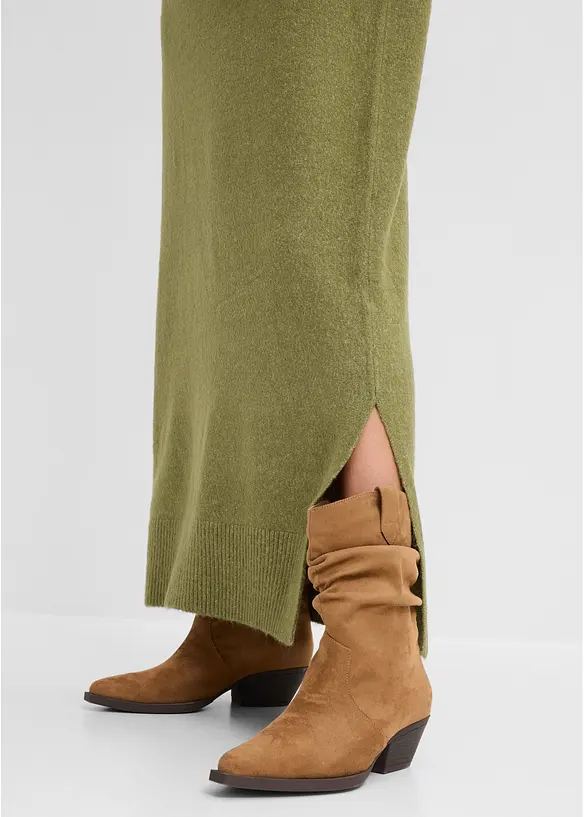 Abito midi oversize in maglia, bonprix