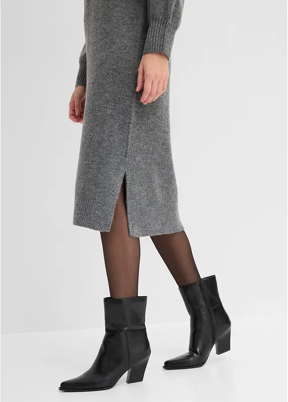 Abito midi oversize in maglia, bonprix