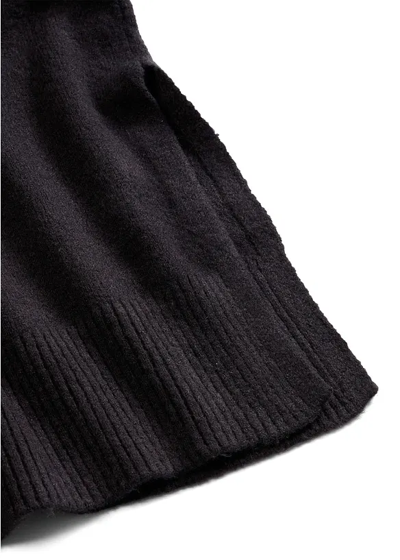 Abito midi oversize in maglia, bonprix