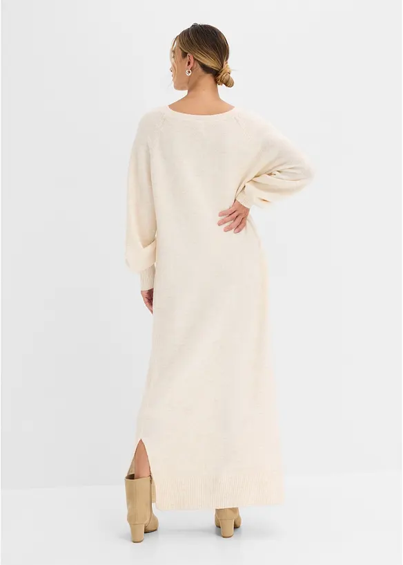 Abito midi oversize in maglia, bonprix