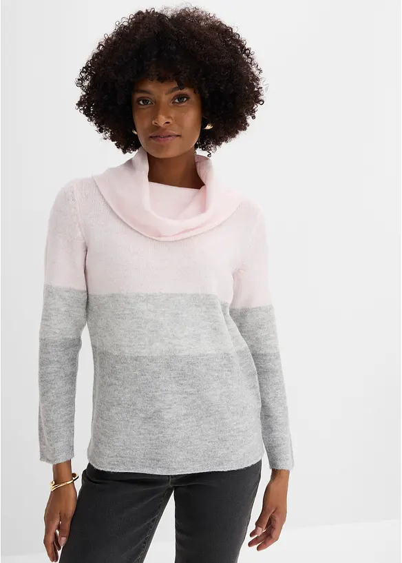 Maglione a collo alto, bonprix