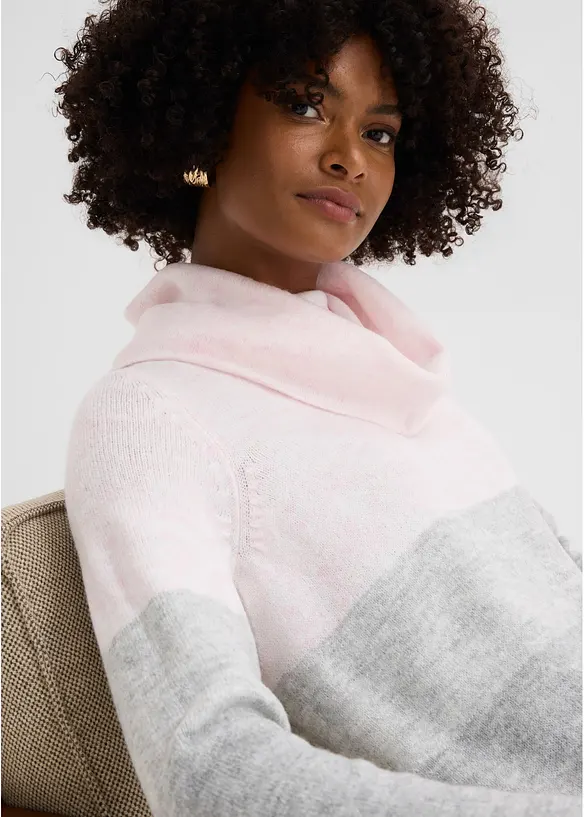 Maglione a collo alto, bonprix