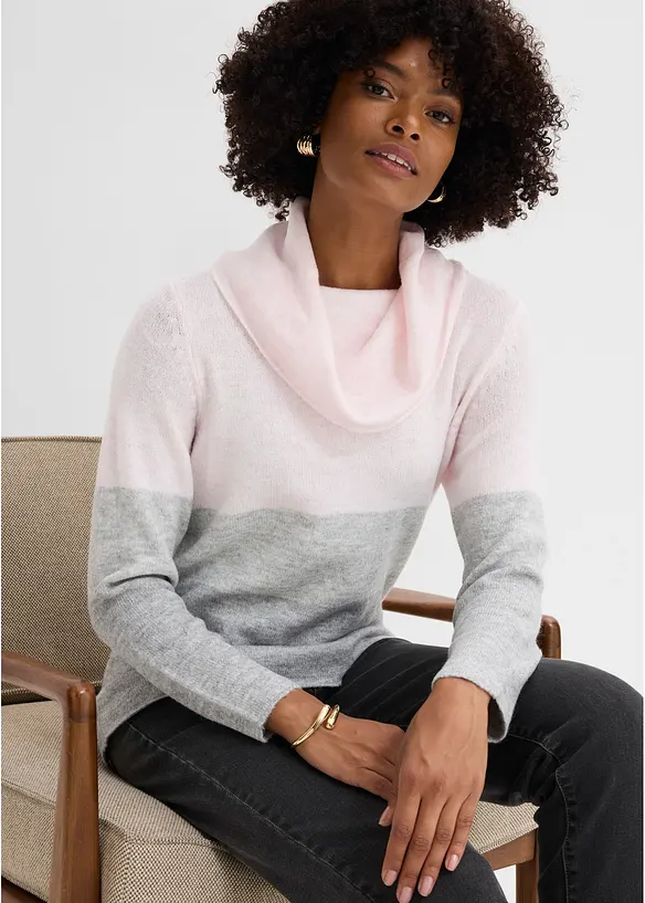 Maglione a collo alto, bonprix