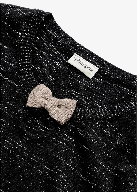 Maglione con fiocco, bonprix