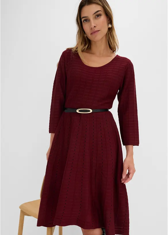 Abito in maglia di misto viscosa morbido, bonprix