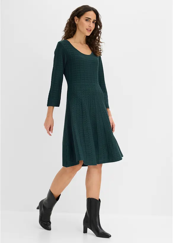 Abito in maglia di misto viscosa morbido, bonprix