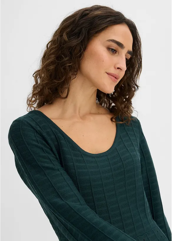 Abito in maglia di misto viscosa morbido, bonprix