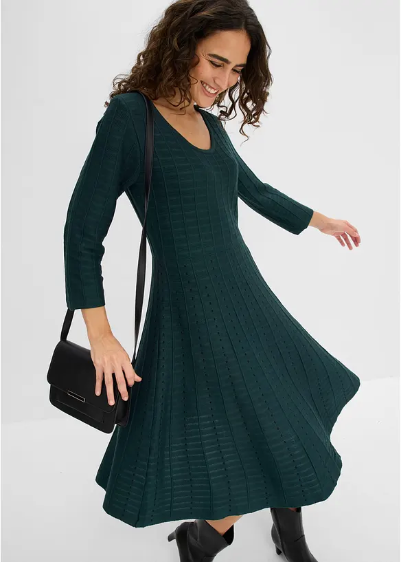 Abito in maglia di misto viscosa morbido, bonprix