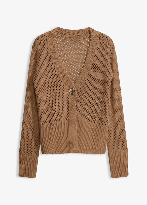 Cardigan traforato, bonprix