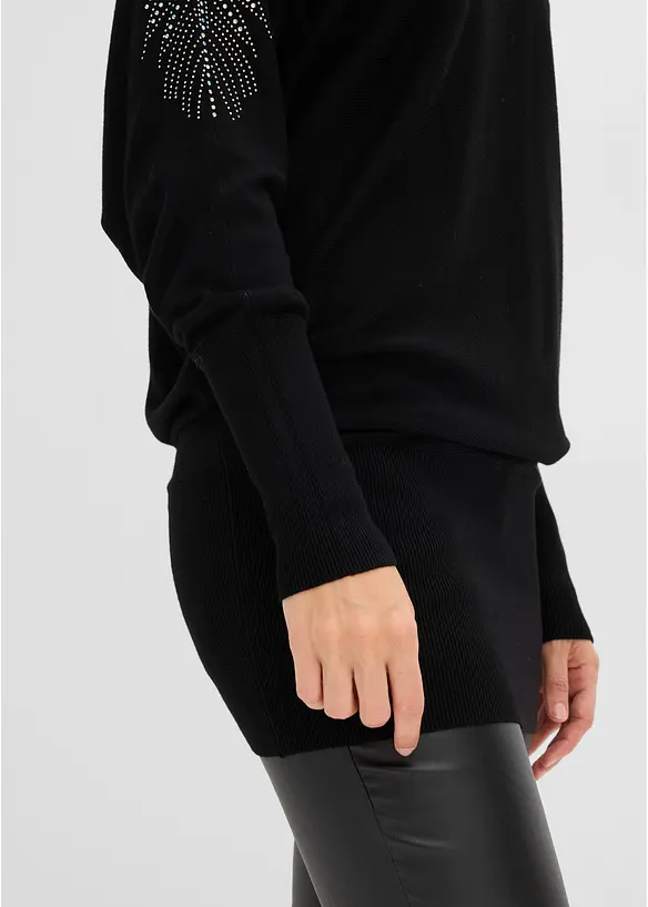Maglione in filato fine misto viscosa, bonprix