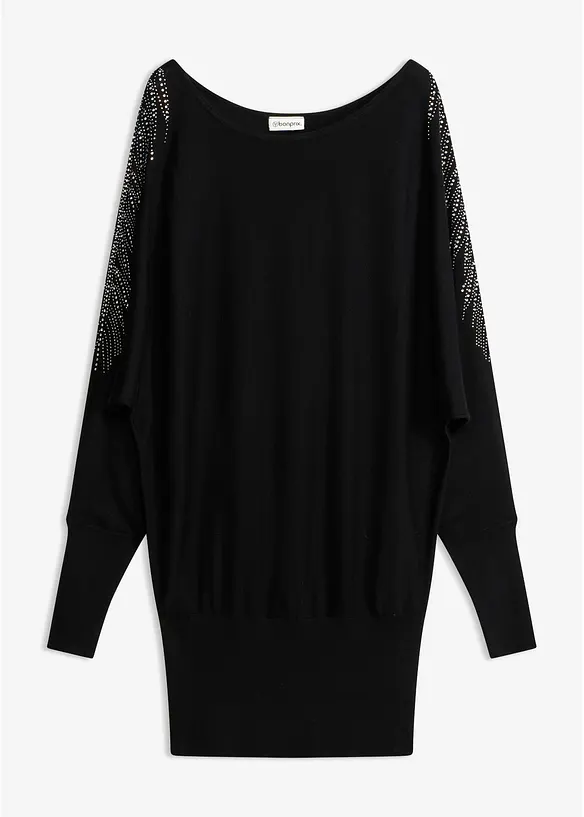 Maglione in filato fine misto viscosa, bonprix