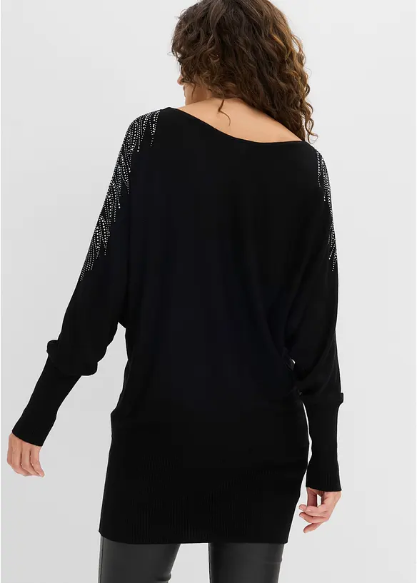 Maglione in filato fine misto viscosa, bonprix