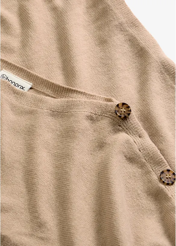 Maglione con bottoni decorativi, bonprix