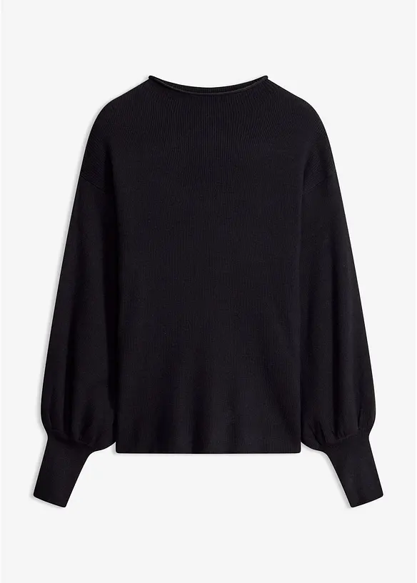 Maglione oversize in misto viscosa, bonprix