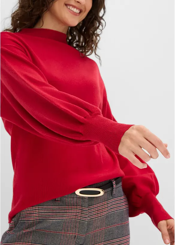 Maglione oversize in misto viscosa, bonprix