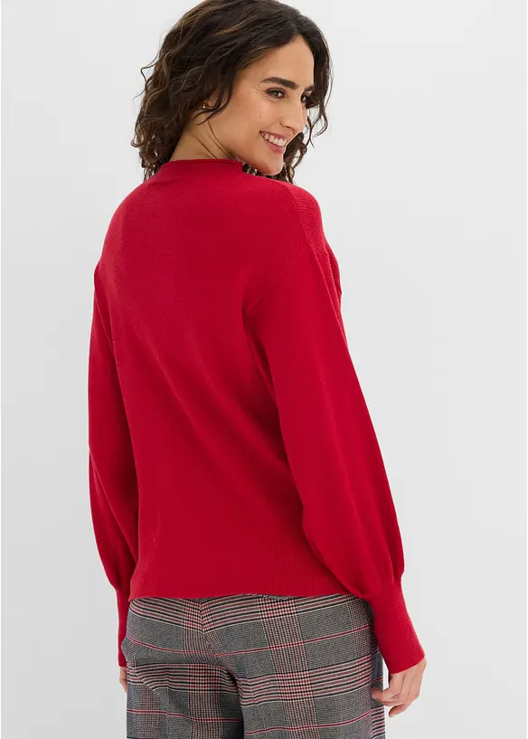 Maglione oversize in misto viscosa, bonprix
