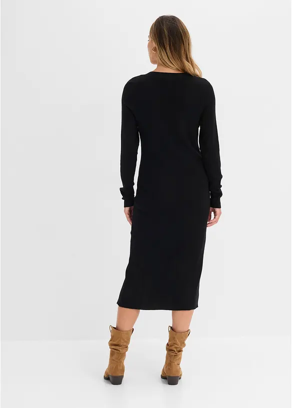 Abito in maglia misto viscosa, bonprix