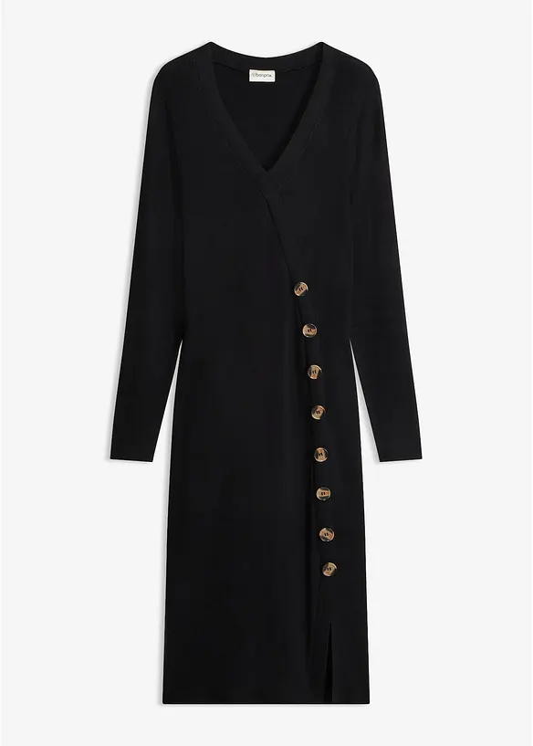 Abito in maglia misto viscosa, bonprix