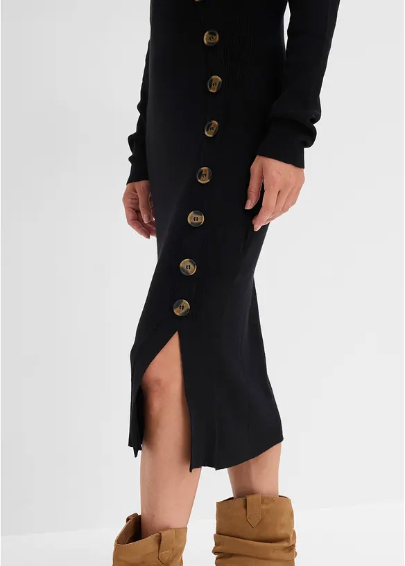 Abito in maglia misto viscosa, bonprix