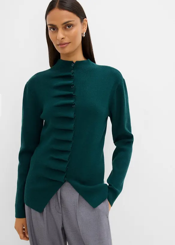 Cardigan in morbido filato fine misto viscosa, bonprix