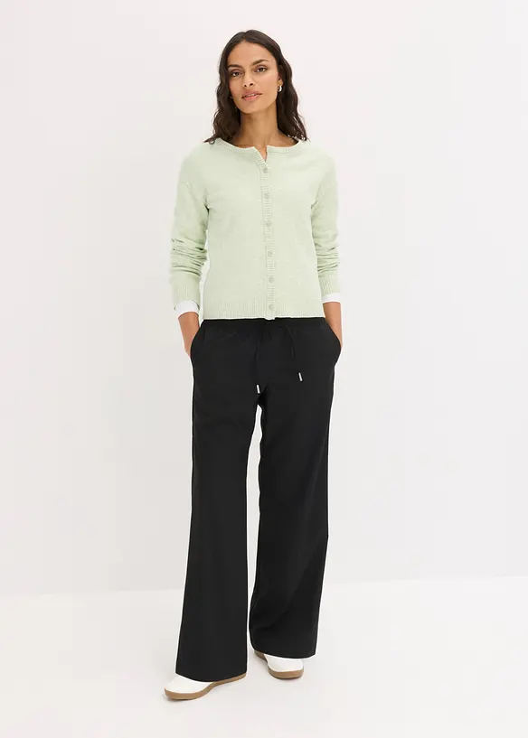 Cardigan in misto viscosa, bonprix