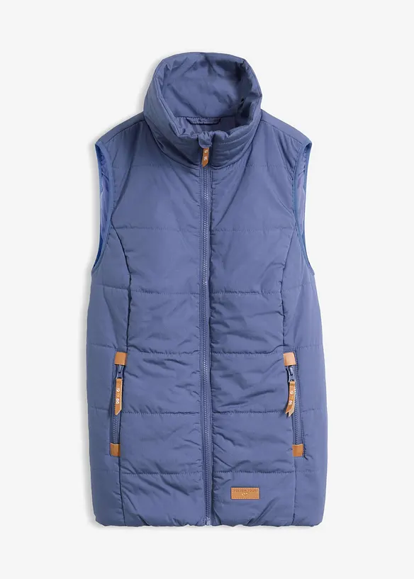 Gilet outdoor a collo alto, bonprix