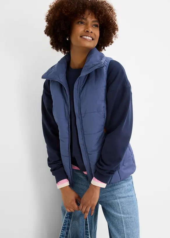 Gilet outdoor a collo alto, bonprix