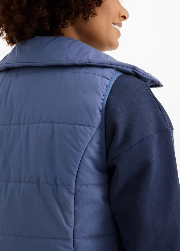 Gilet outdoor a collo alto, bonprix