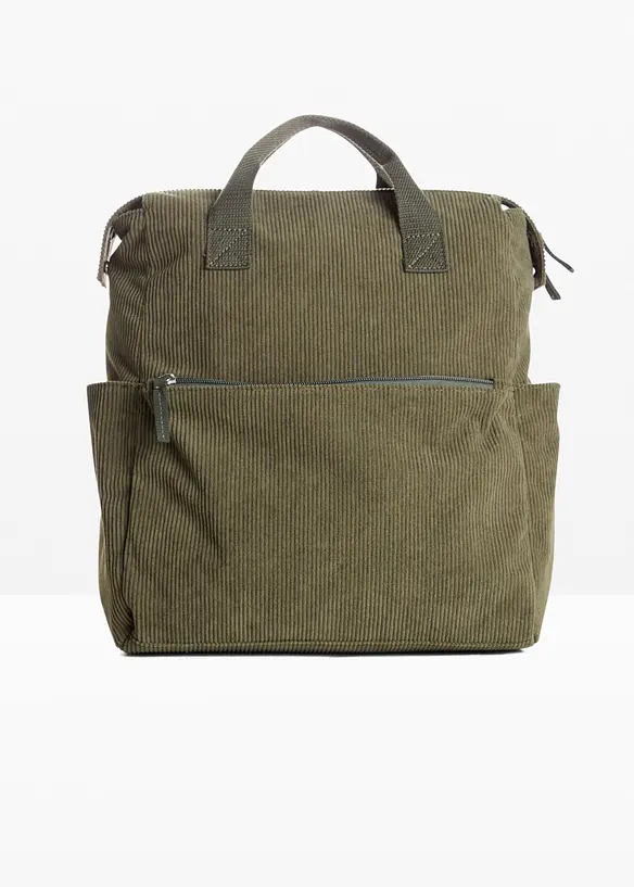 Zaino in stile velluto a coste, bonprix