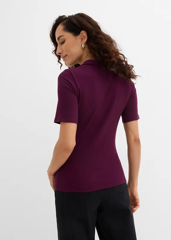 Polo in misto viscosa, bonprix