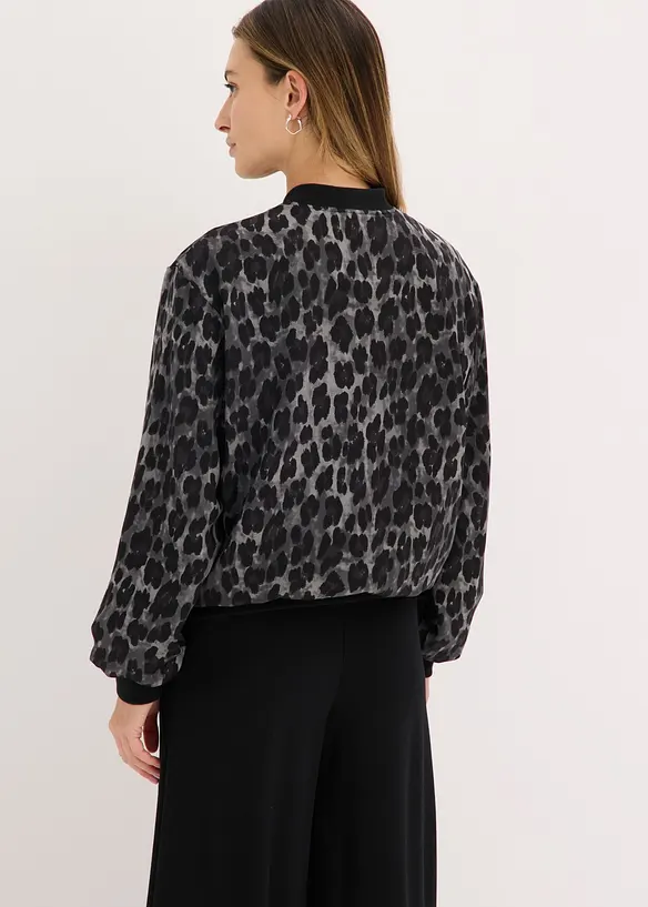 Bomber in satin fluido, bonprix