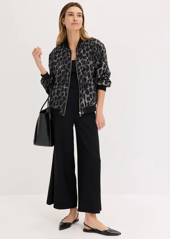 Bomber in satin fluido, bonprix