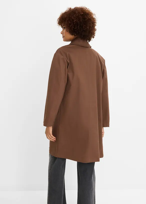 Trench oversize idrorepellente, bonprix