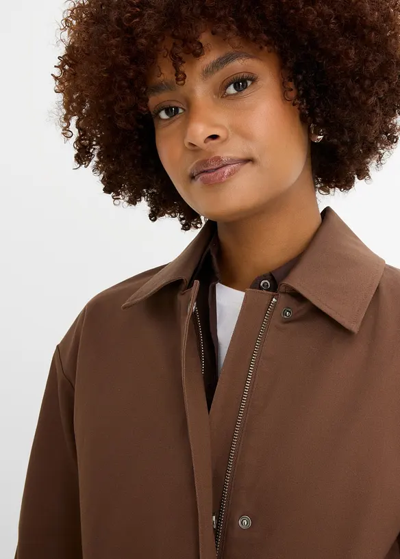 Trench oversize idrorepellente, bonprix