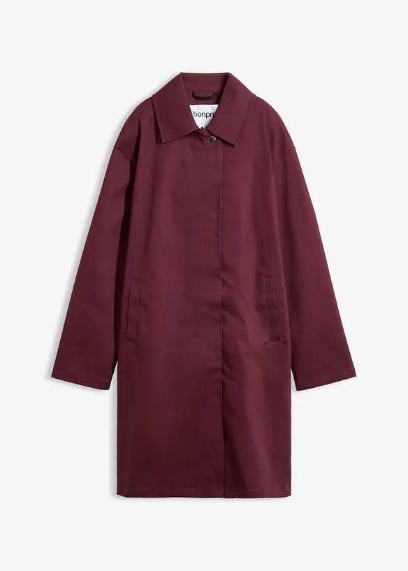 Trench oversize idrorepellente, bonprix