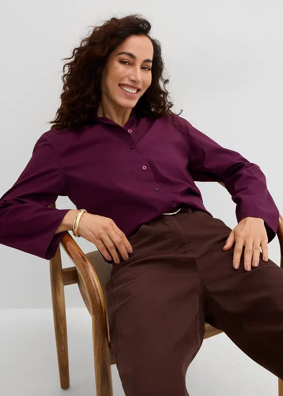 Camicia in puro cotone biologico, bonprix