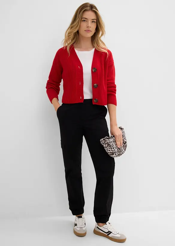 Maglione in filato grosso di puro cotone, bonprix